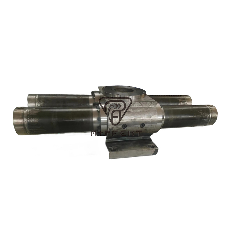 Cilindro hidráulico oscilante eléctrico de doble bastidor 40-180