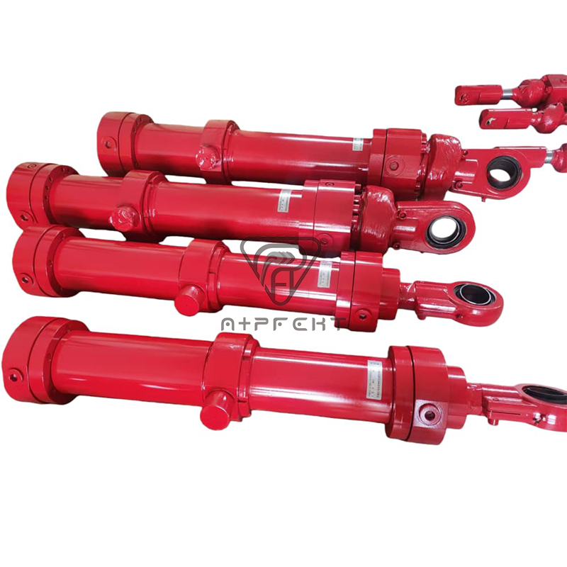 Cilindro hidráulico telescópico metalúrgico